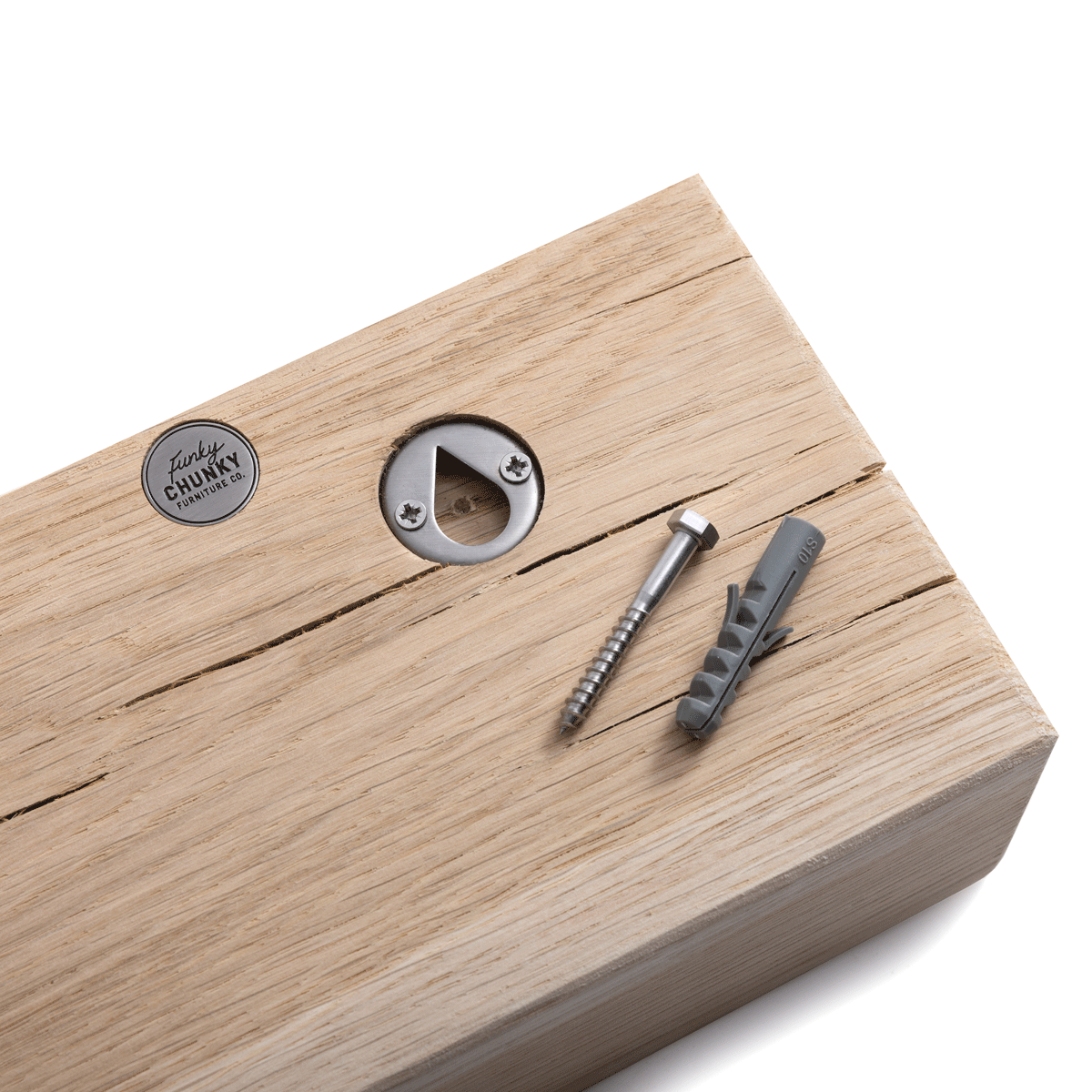 4x4 Oak Mantel Beam (9x9cm)