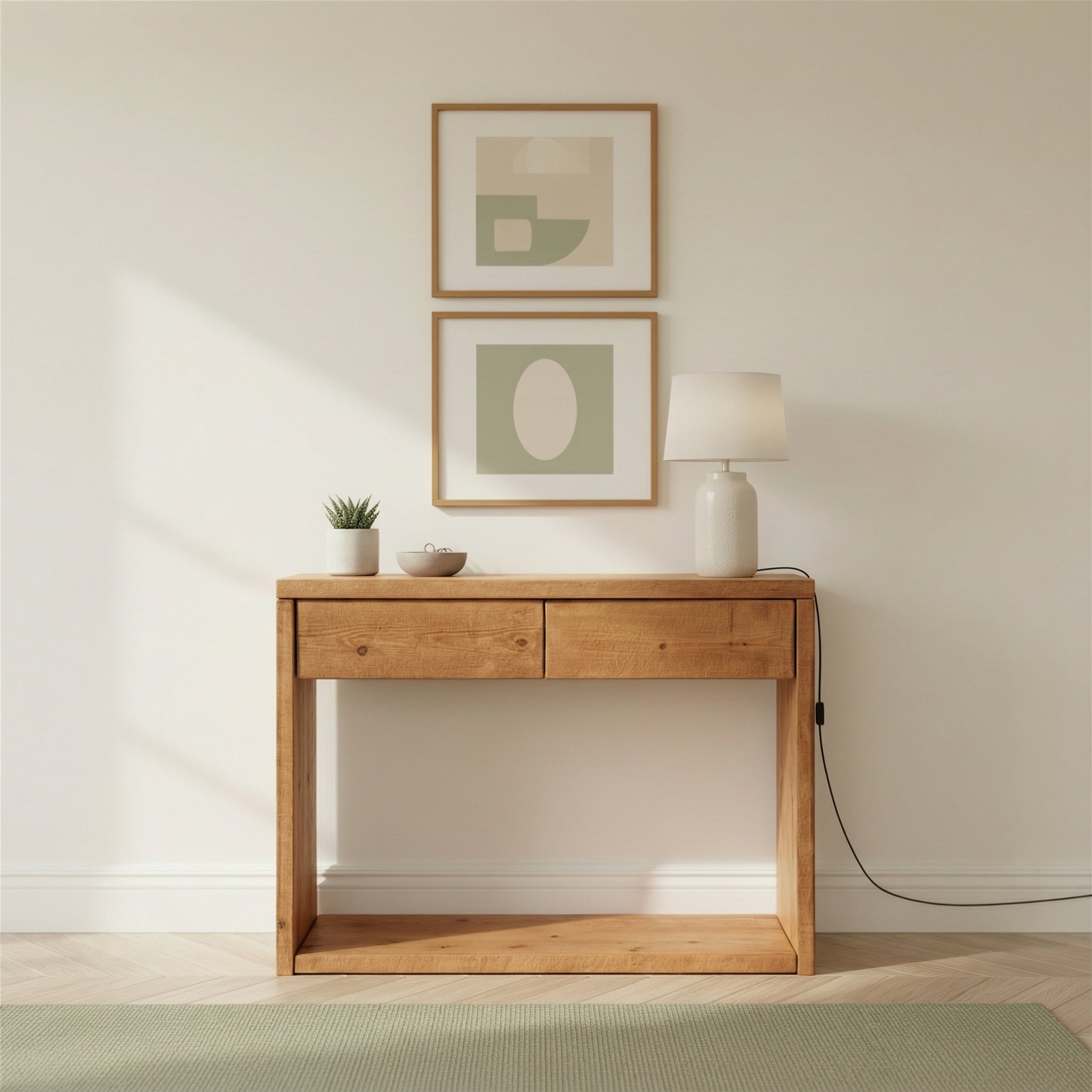 Pandon Console Table With Drawers