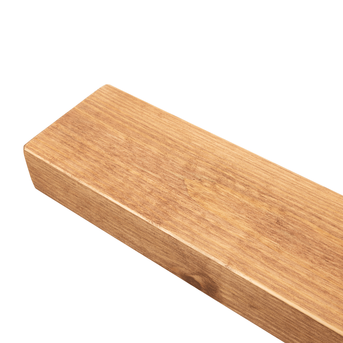 Rustic Floating Shelf 14.5cm x 7cm - Teak