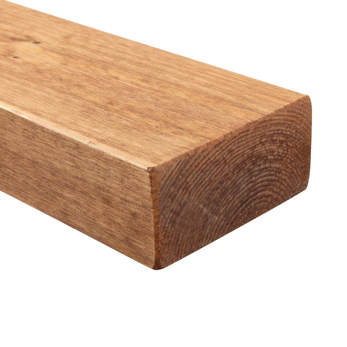 Rustic Floating Shelf 14.5cm x 7cm - Teak