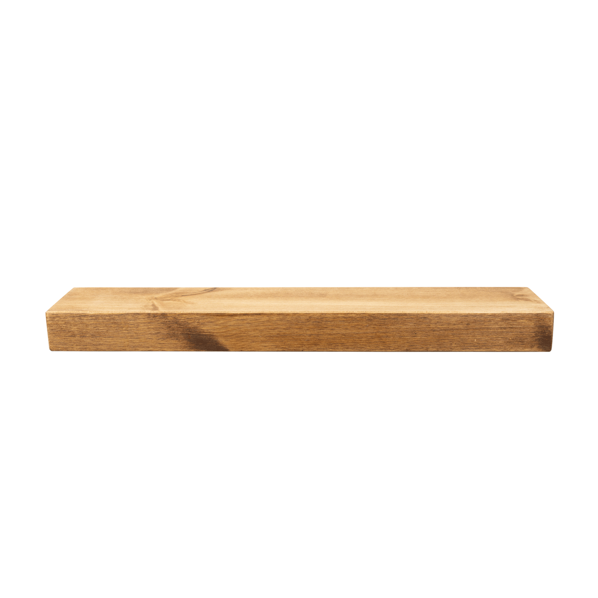 Rustic Floating Shelf 22cm x 3.5cm - Medium Oak