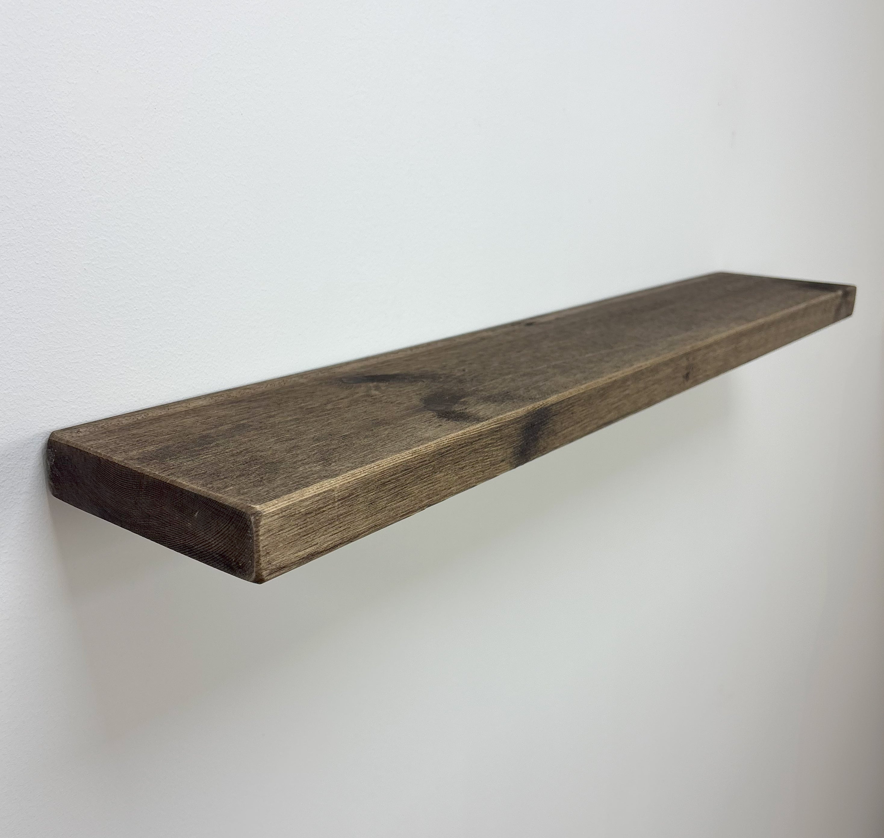 Rustic Floating Shelf - 14.5cm x 3.5cm
