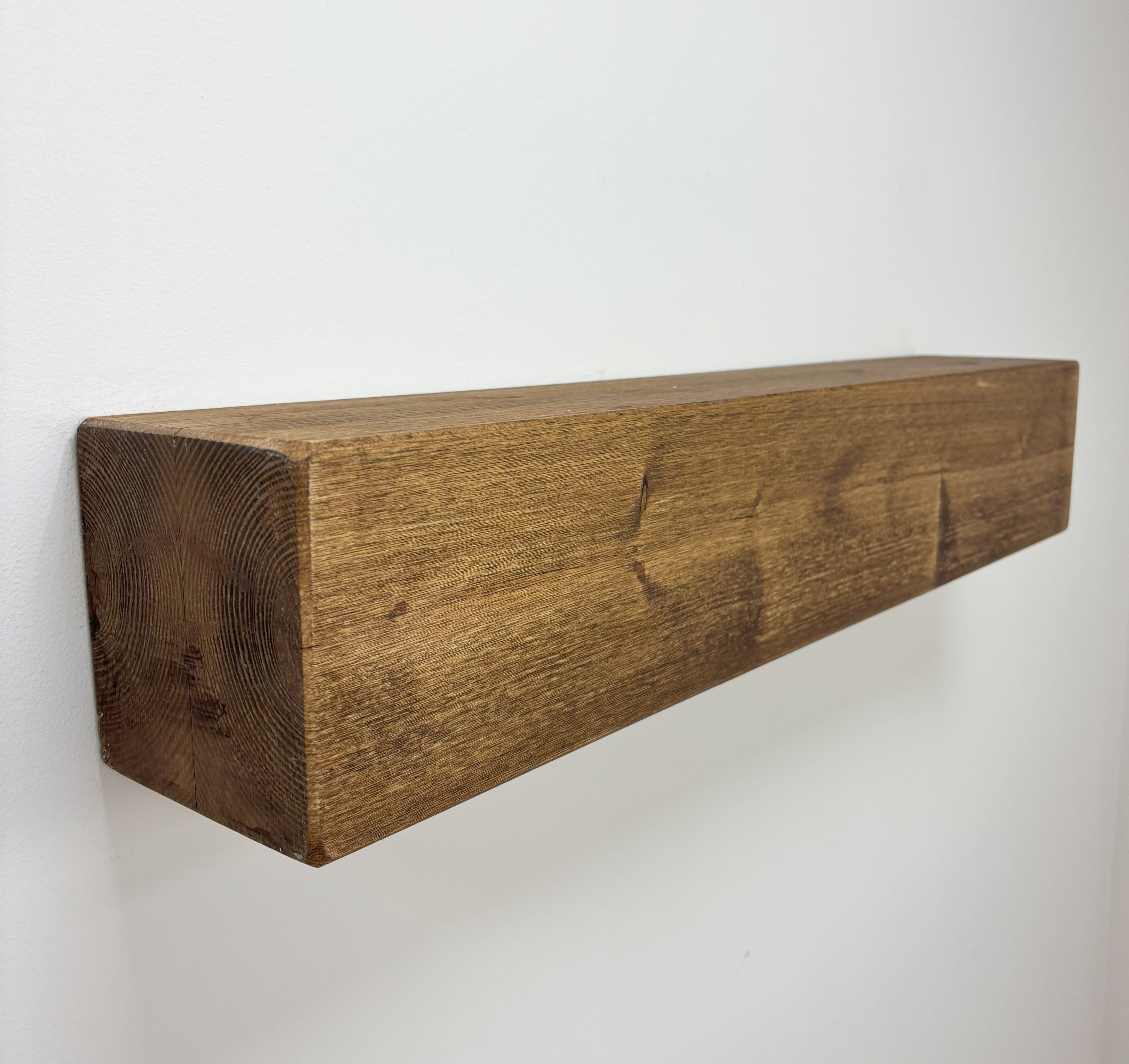 Rustic Floating Shelf - 14cm x 14.5cm -