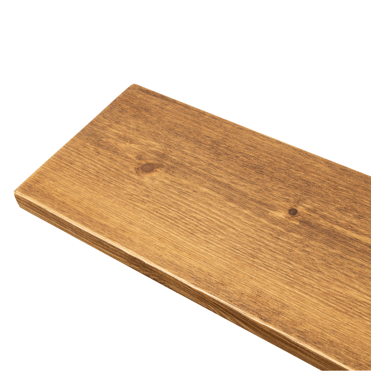 Rustic Floating Shelf 22cm x 3.5cm - Medium Oak