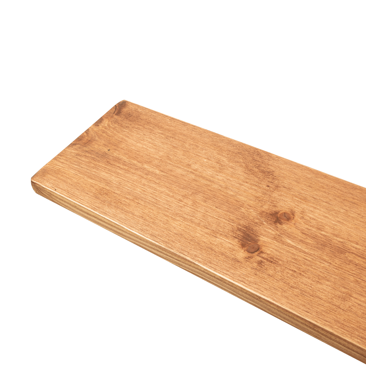 Rustic Floating Shelf 22cm x 3.5cm - Teak