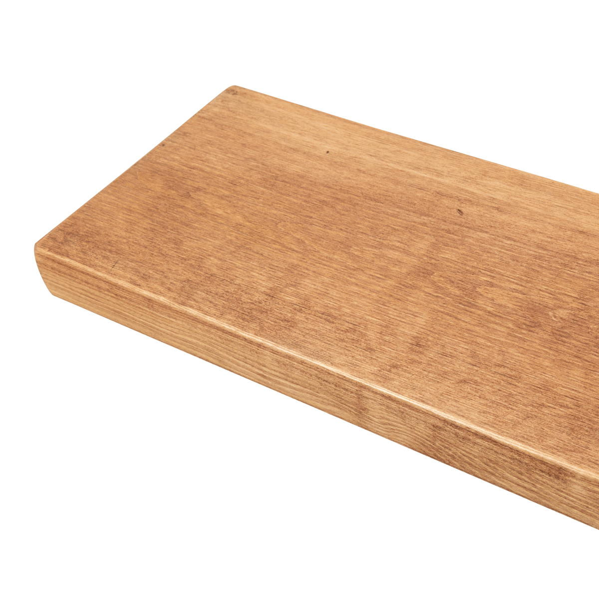 Rustic Floating Shelf 22cm x 4.5cm - Teak