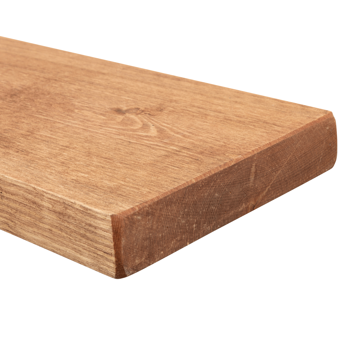 Rustic Floating Shelf 22cm x 4.5cm - Teak