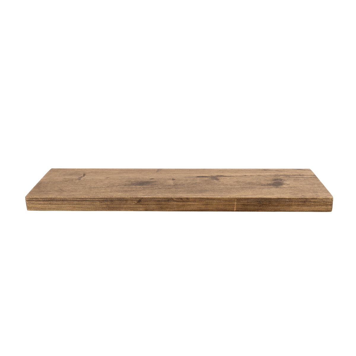 Rustic Floating Shelf 22cm x 4.5cm - Smoke Pine