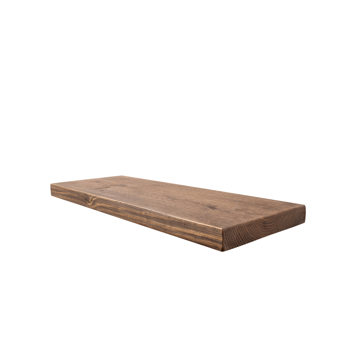 Rustic Floating Shelf 29cm x 4.5cm - Smoke Pine