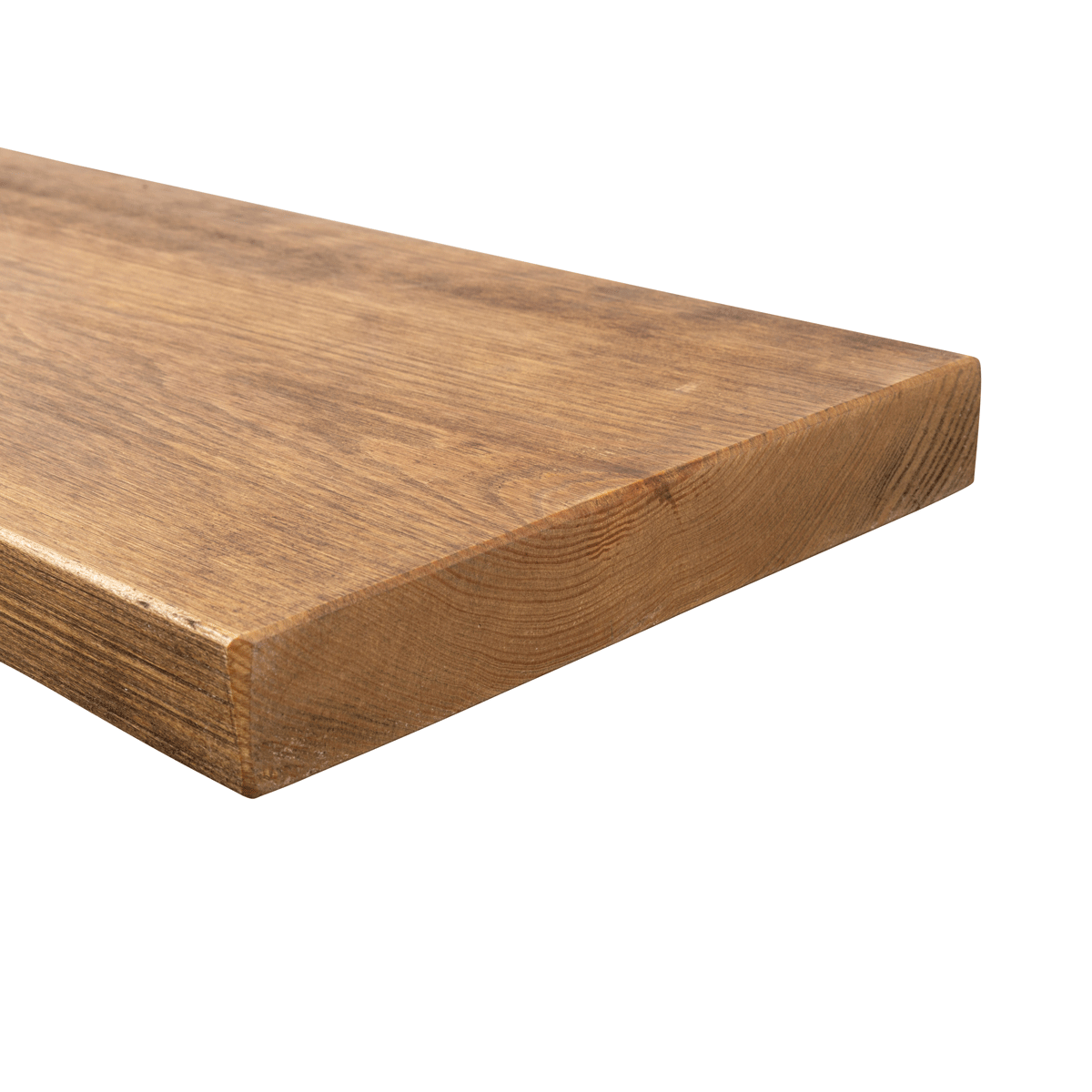 Rustic Floating Shelf 29cm x 4.5cm - Medium Oak
