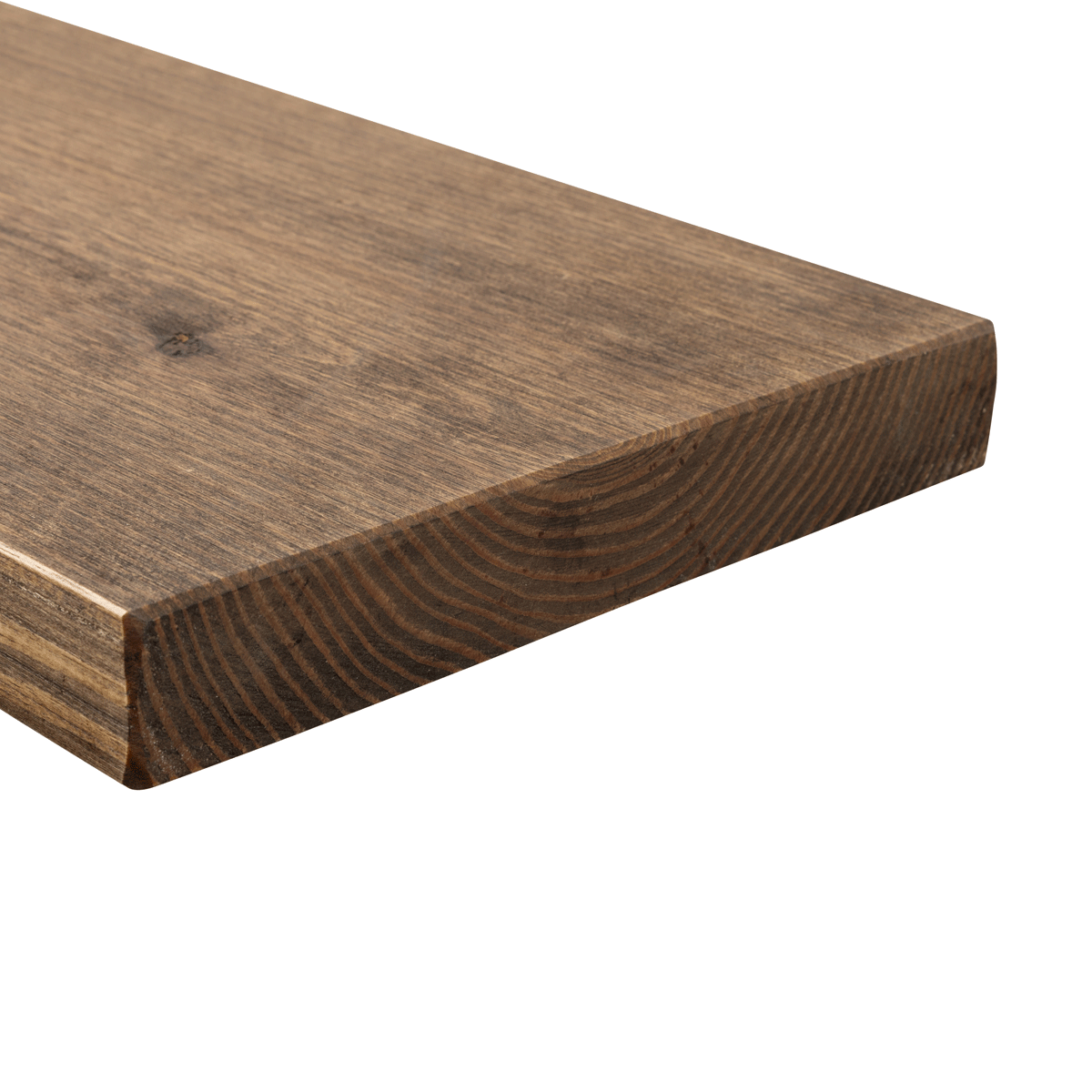 Rustic Floating Shelf 29cm x 4.5cm - Smoke Pine