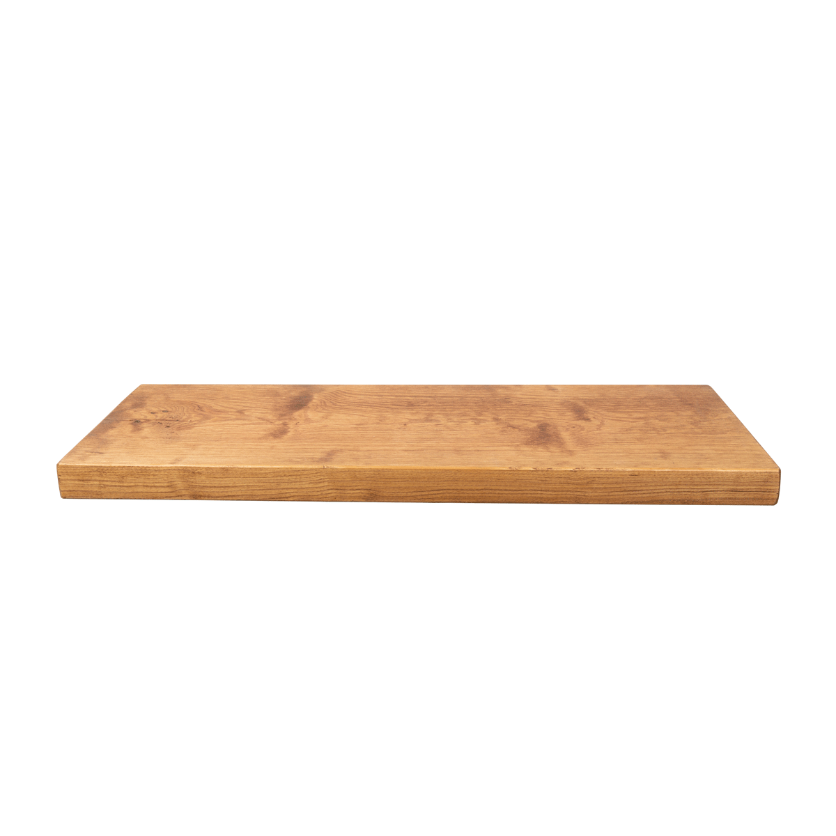 Rustic Floating Shelf 29cm x 4.5cm - Teak