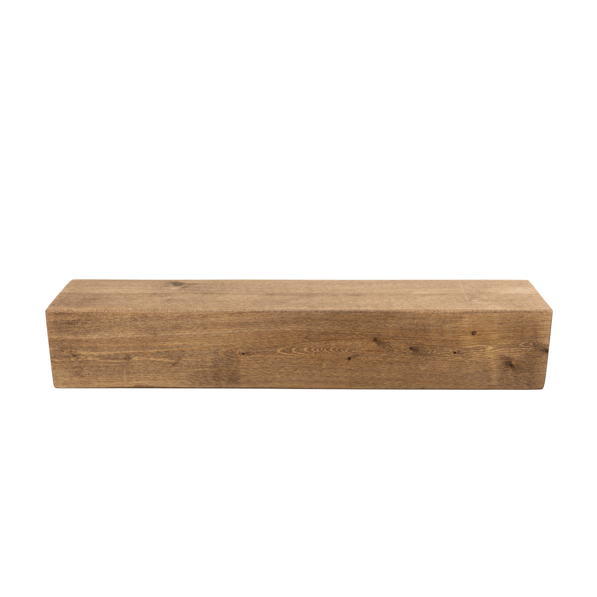 Rustic Mantel Beam 14.5cm x 14.5cm - Smoke Pine