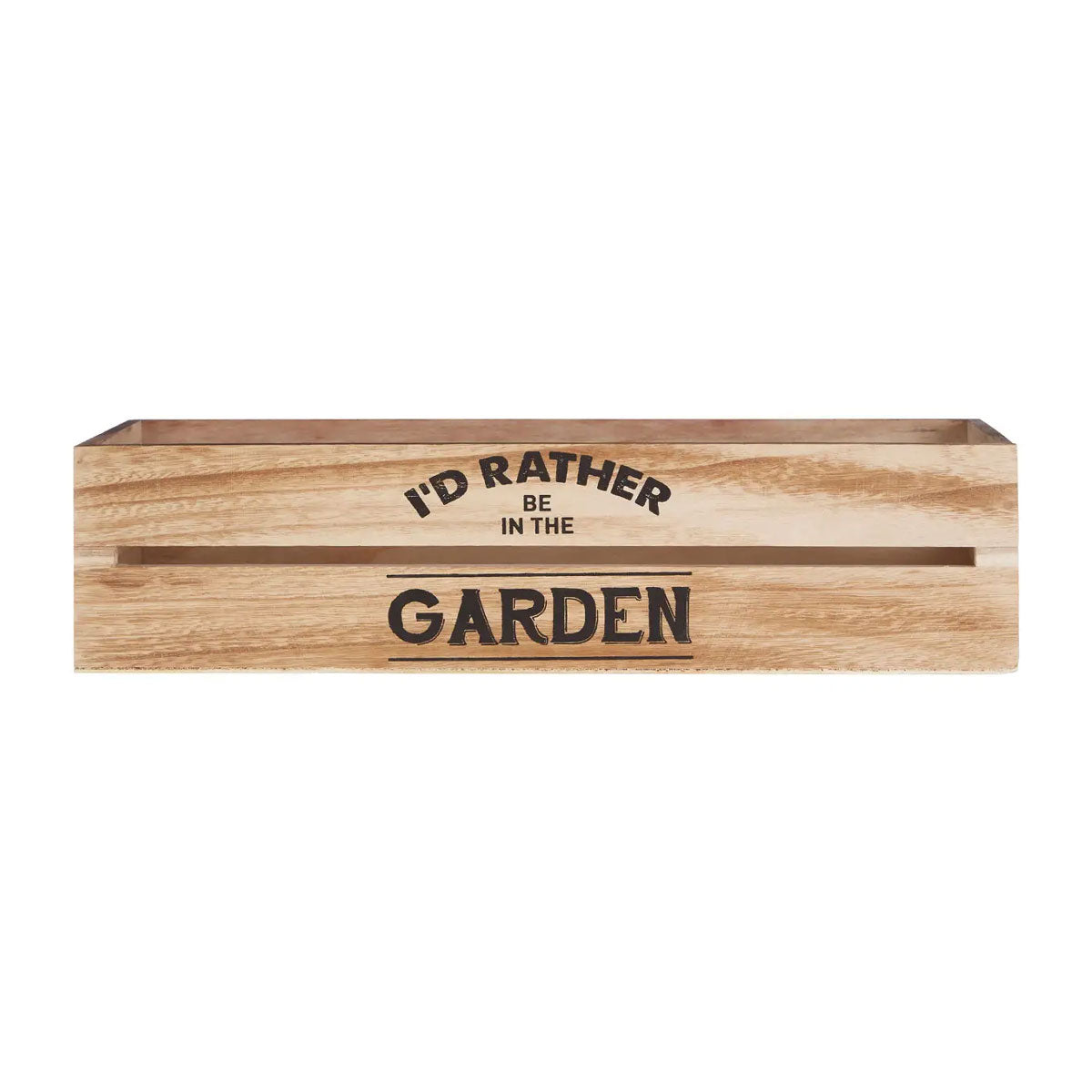 Rustic Wooden Herb Planter - Planters, Vases & Bowls