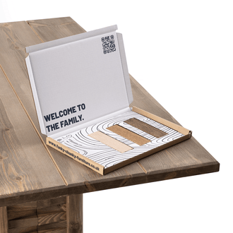 Oak Shelves & Mantels - Wax Finish Samples