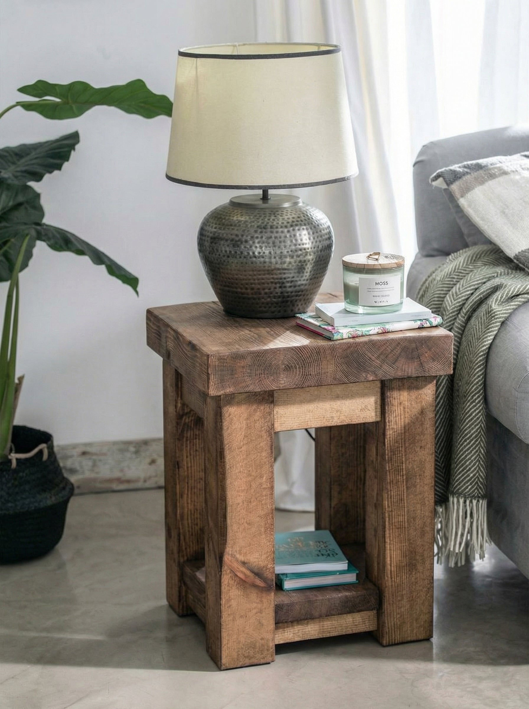 Wansbeck Square Side Table - Side Tables