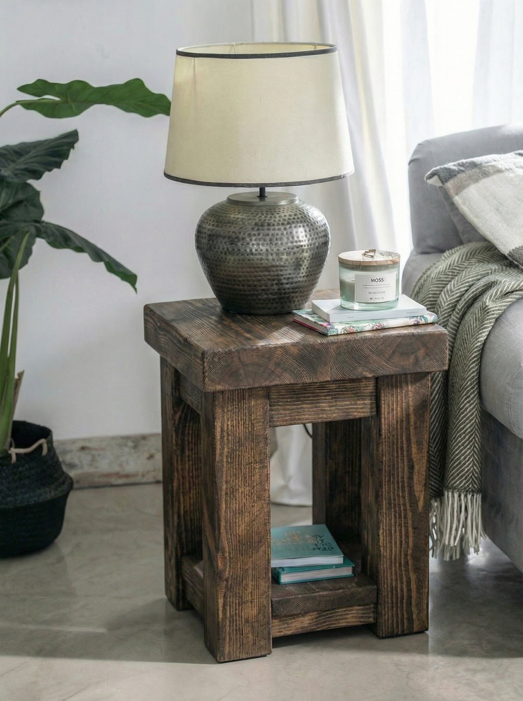 Wansbeck Square Side Table - Side Tables