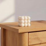 White Cube Candle