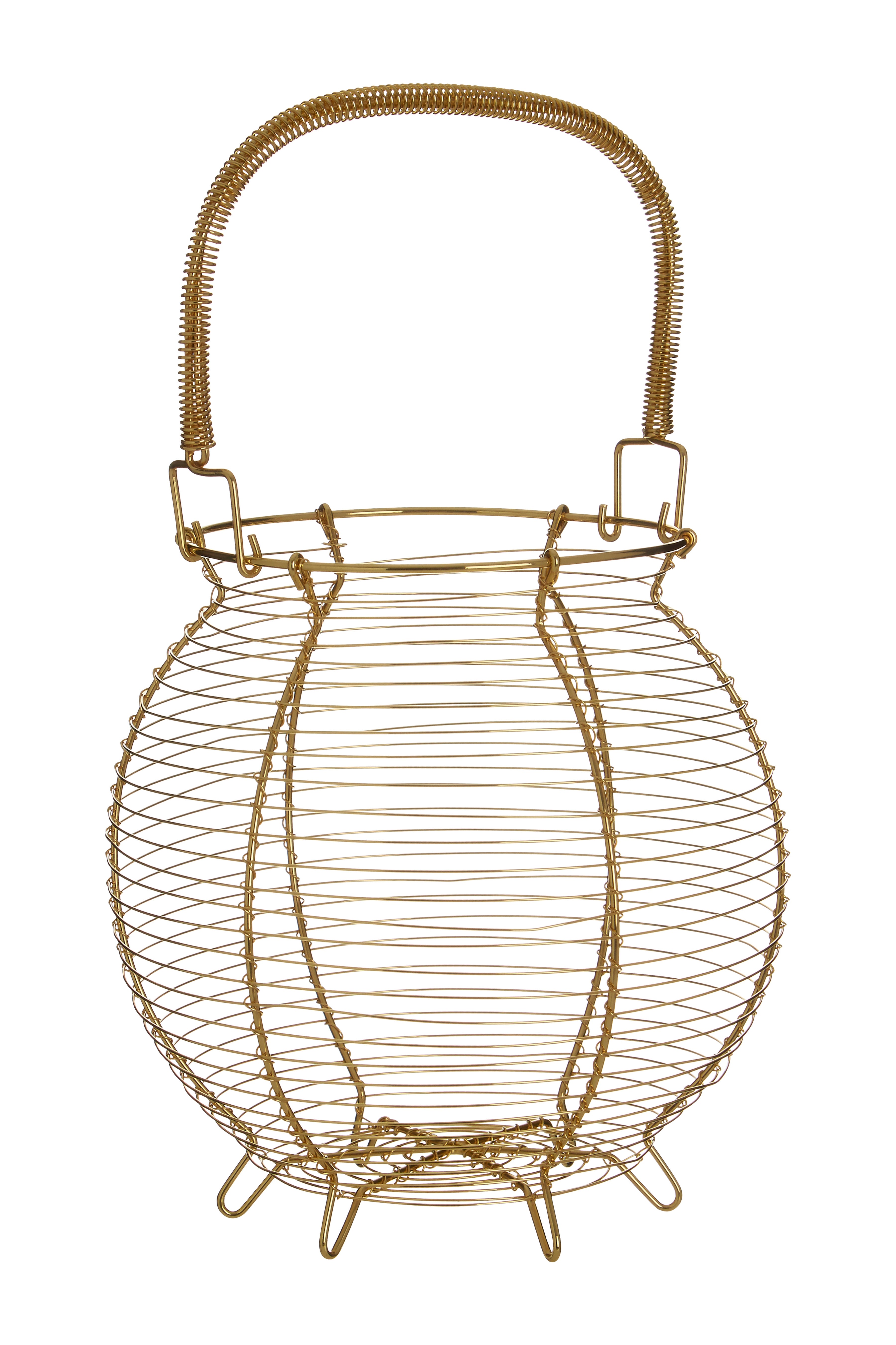 Gold Metal Basket - Kitchenware