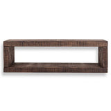 12x2 Rustic Wall Hung TV Unit -