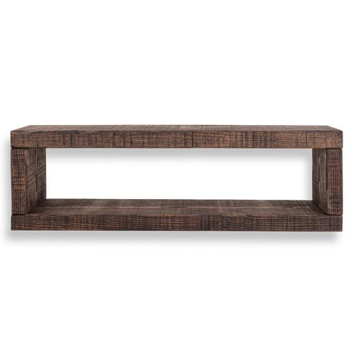 12x2 Rustic Wall Hung TV Unit -