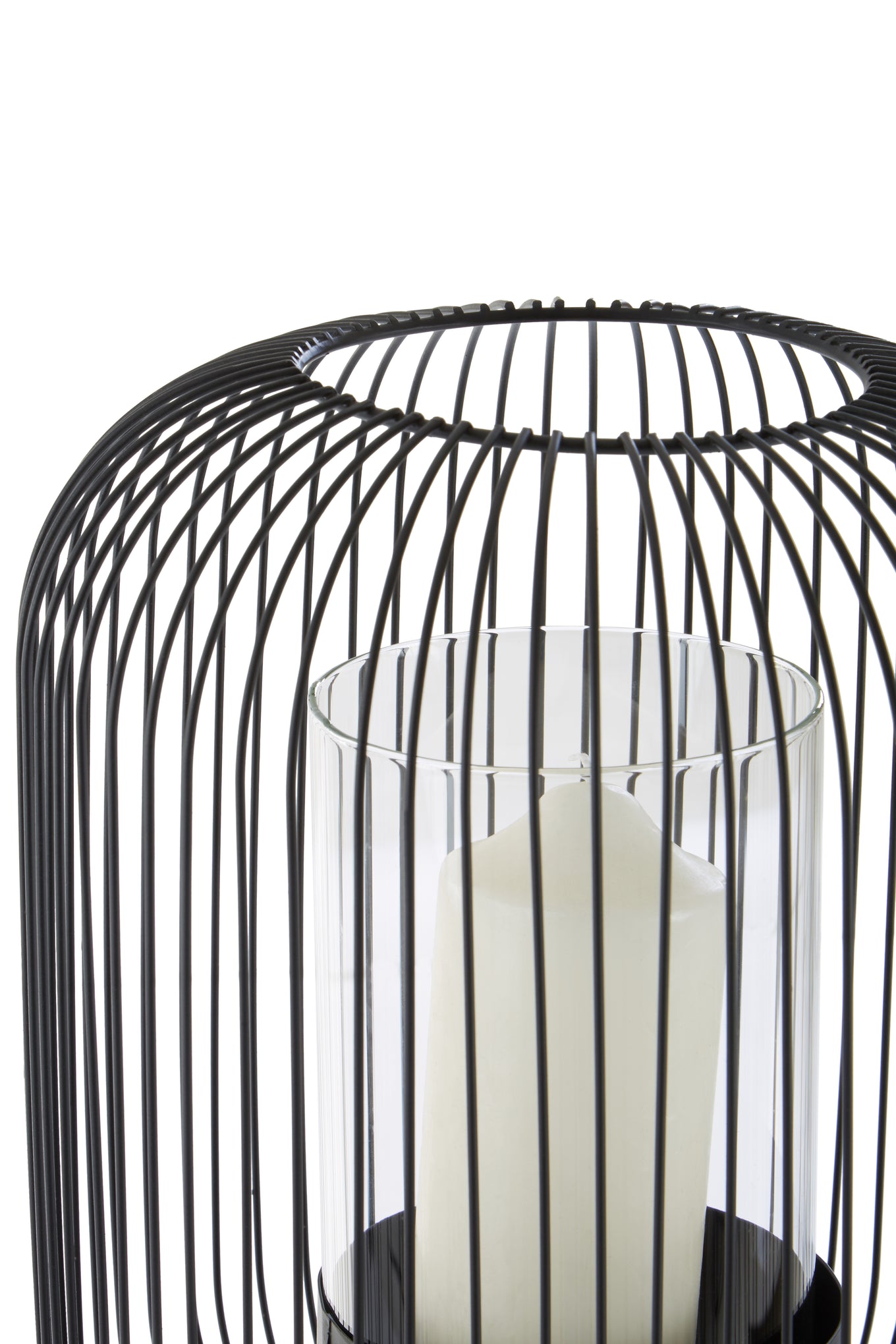Metal Wire Lantern - Fragrances & Candles