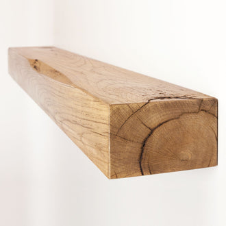 6x4 Oak Floating Shelf (14x9cm) -