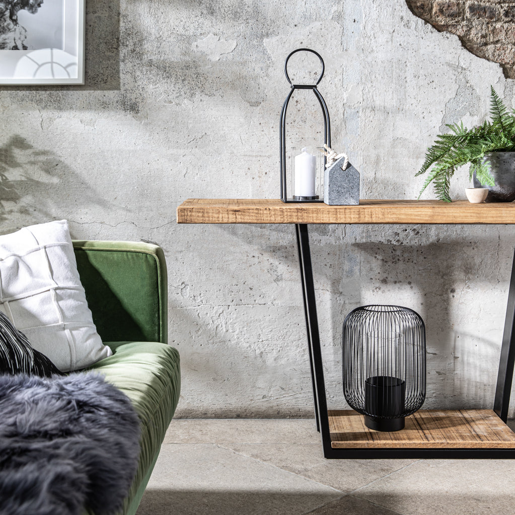 Metal Wire Lantern - Fragrances & Candles