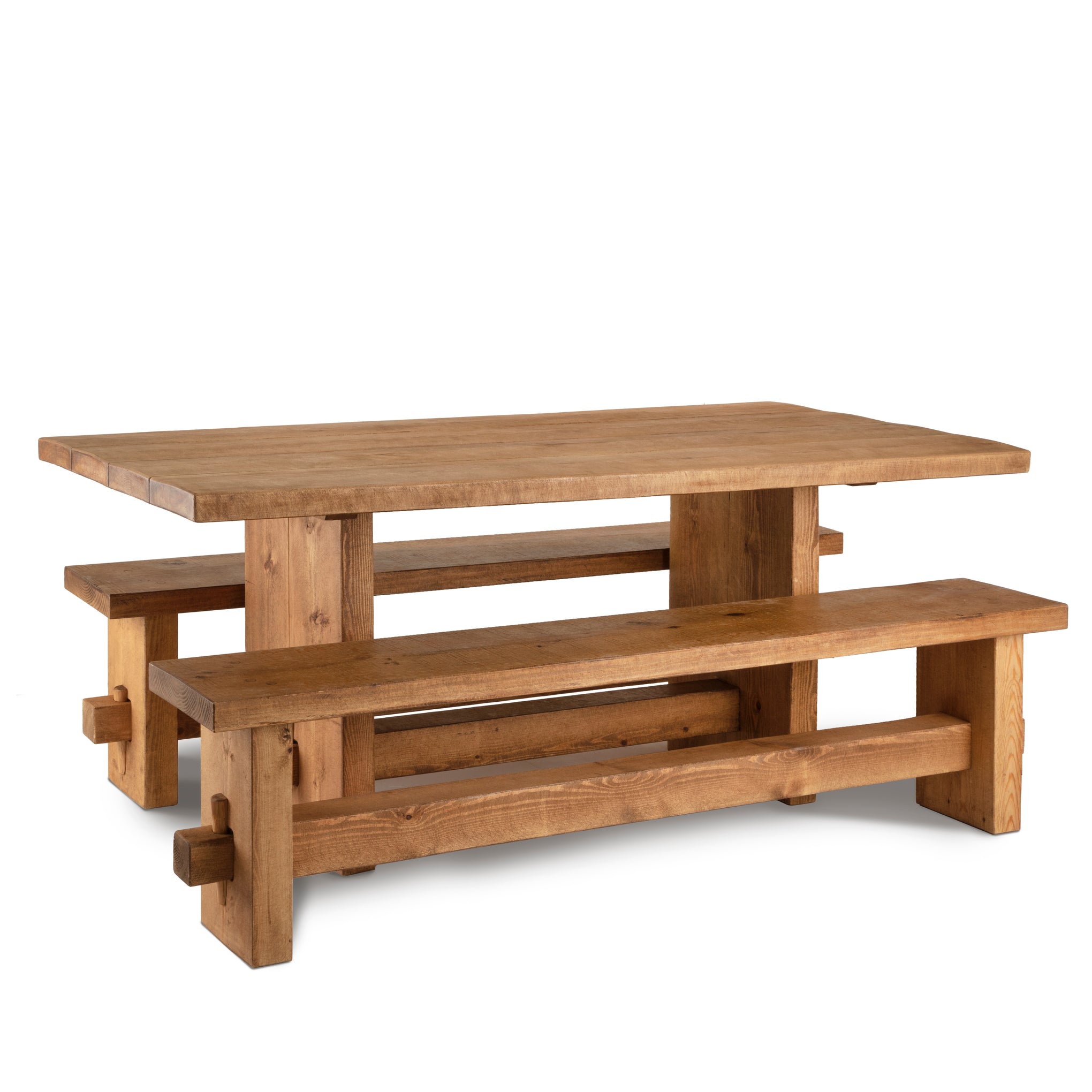 Derwent Dining Table And Benches -