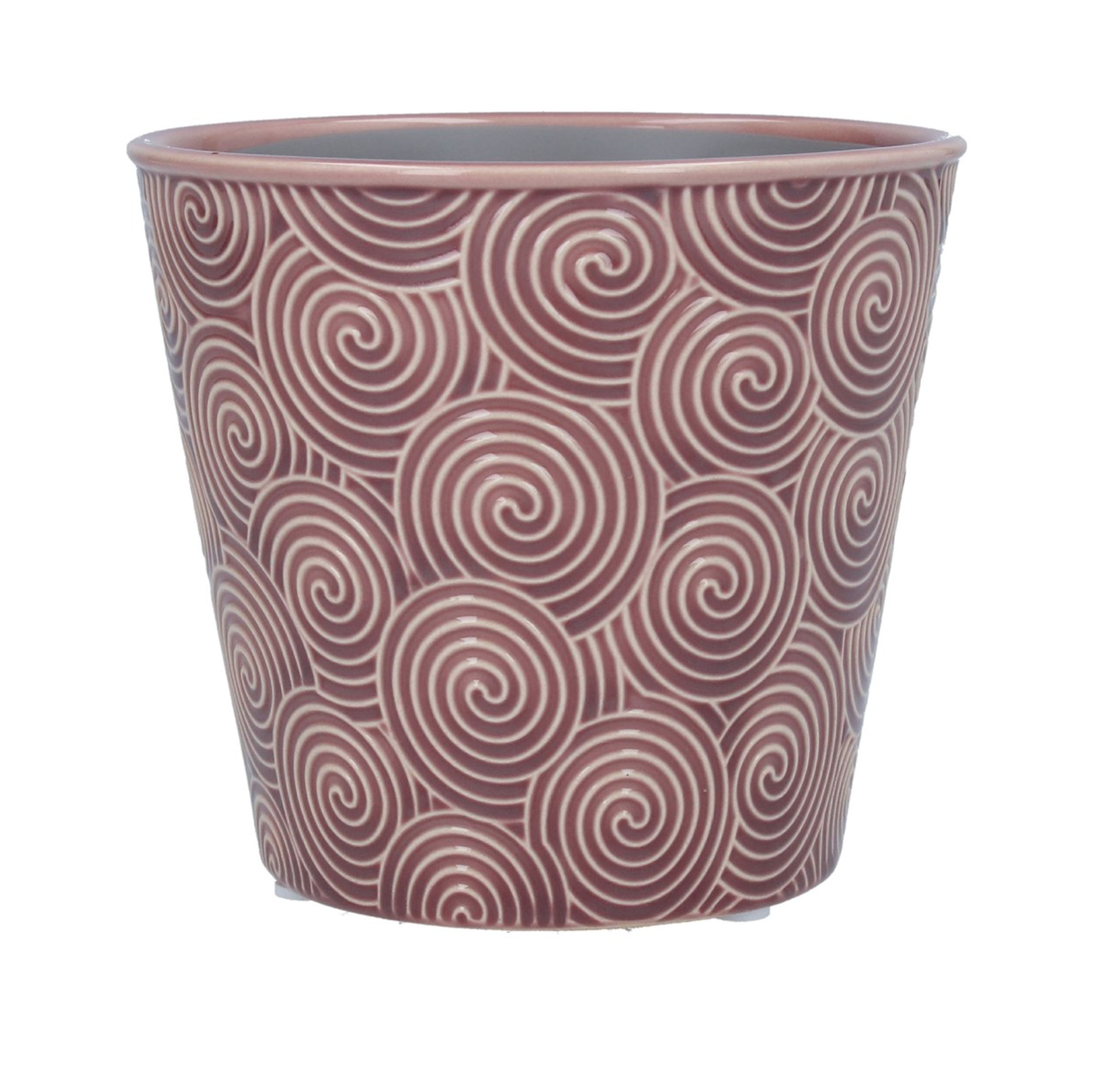 Dusky Pink Ceramic Pot Cover - Planters, Vases & Bowls