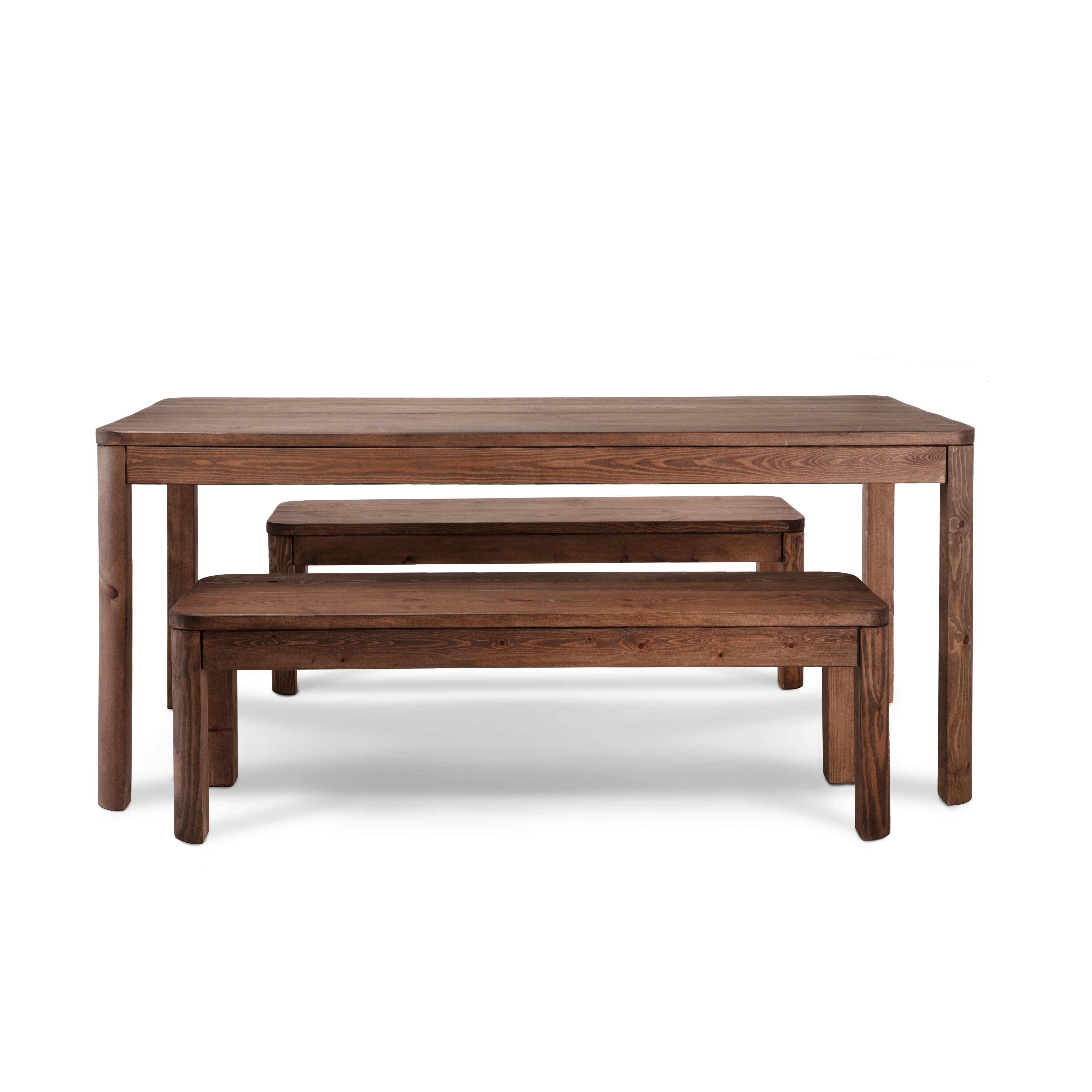 Gosforth Long Dining Table and Benches - Dining Table and Benches Sets