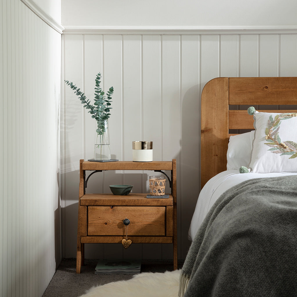 Heaton Ladder Style Bedside Table - Beds & Accessories