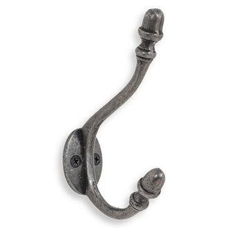 Causey Metal Double Coat Hook - Coat Hooks & Hall Storage