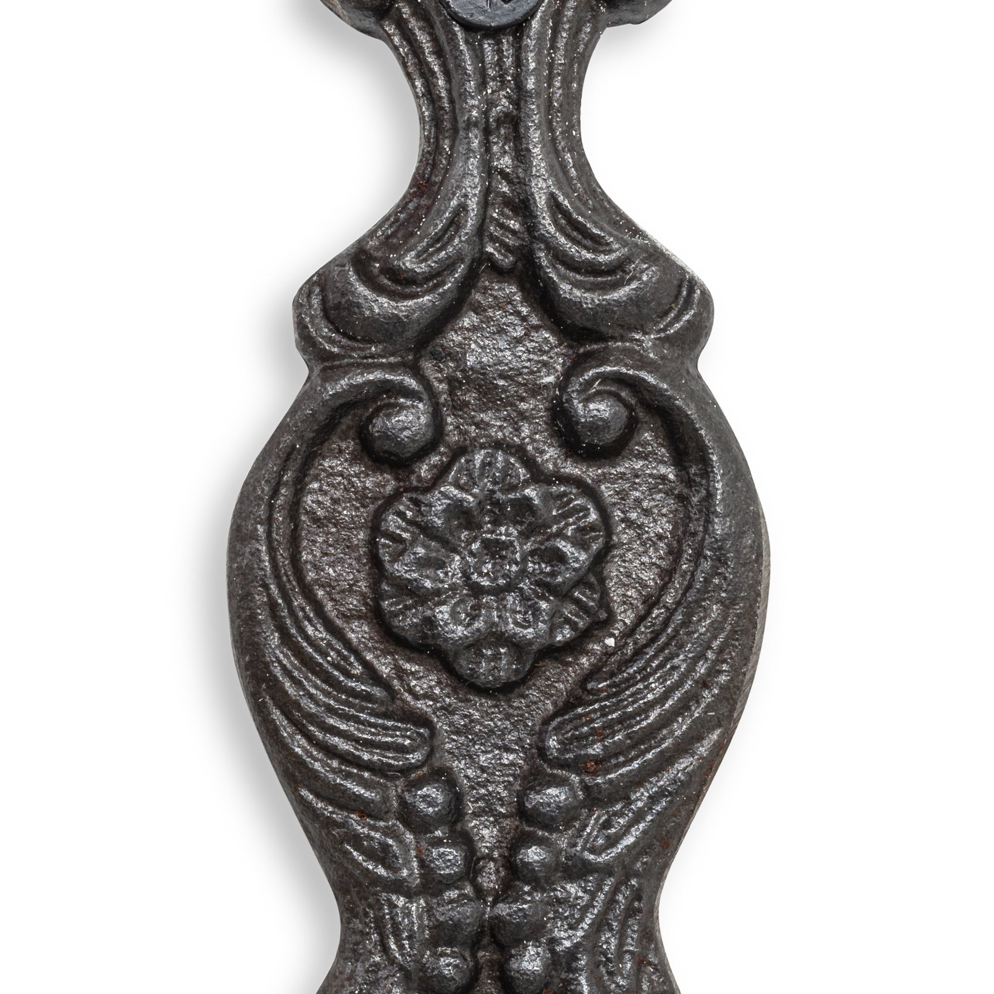 Vintage Iron Coat Hooks - Blue Hook Ends - Coat Hooks & Hall Storage