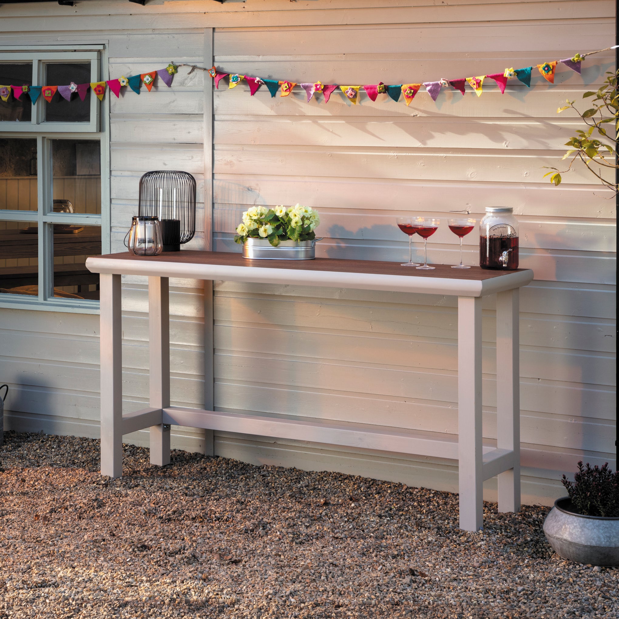 Galvanised Steel Plant Trough - Small - Planters, Vases & Bowls