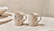 Monochrome Mugs - Set Of 2 - Tableware & Entertaining