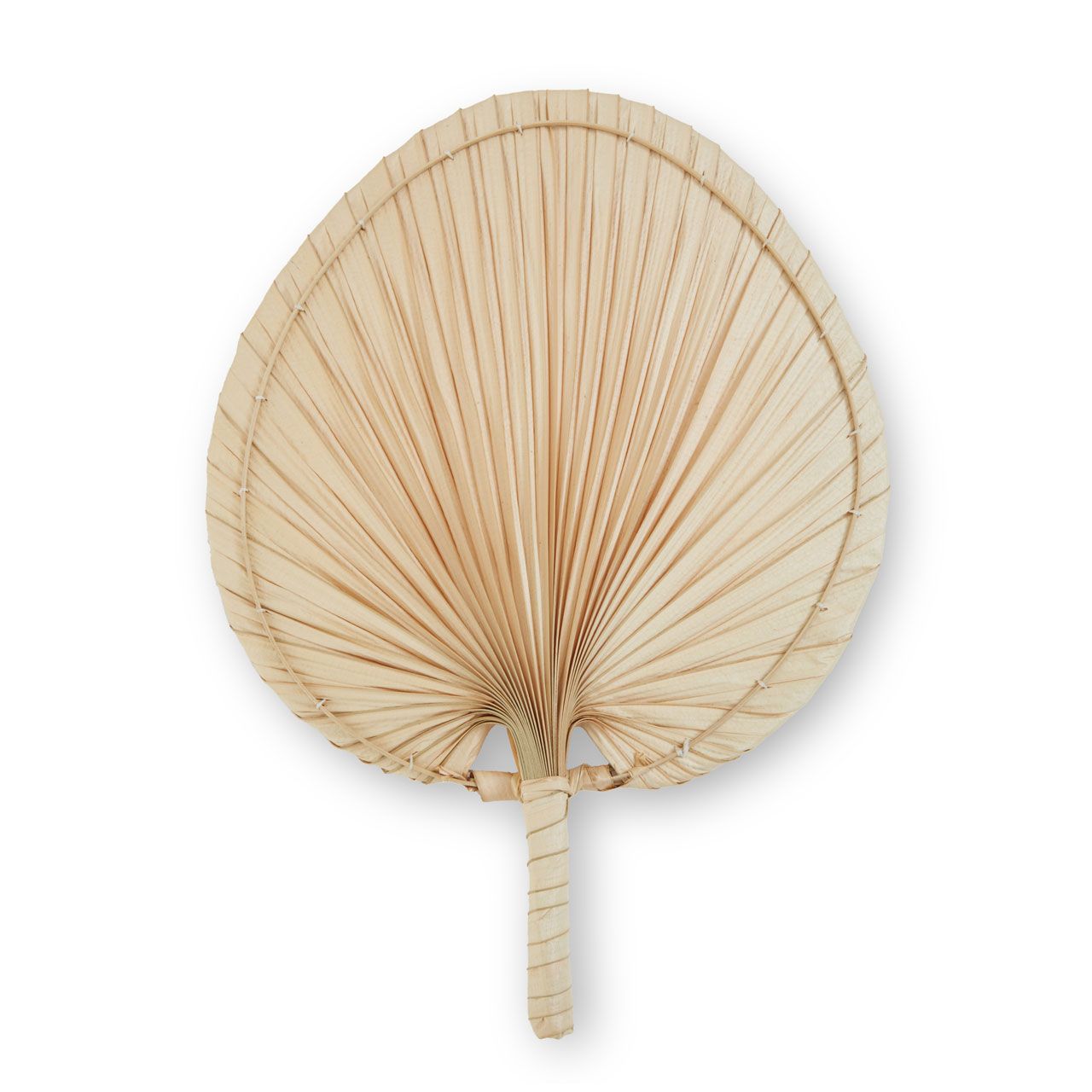 Natural Palm Fan -