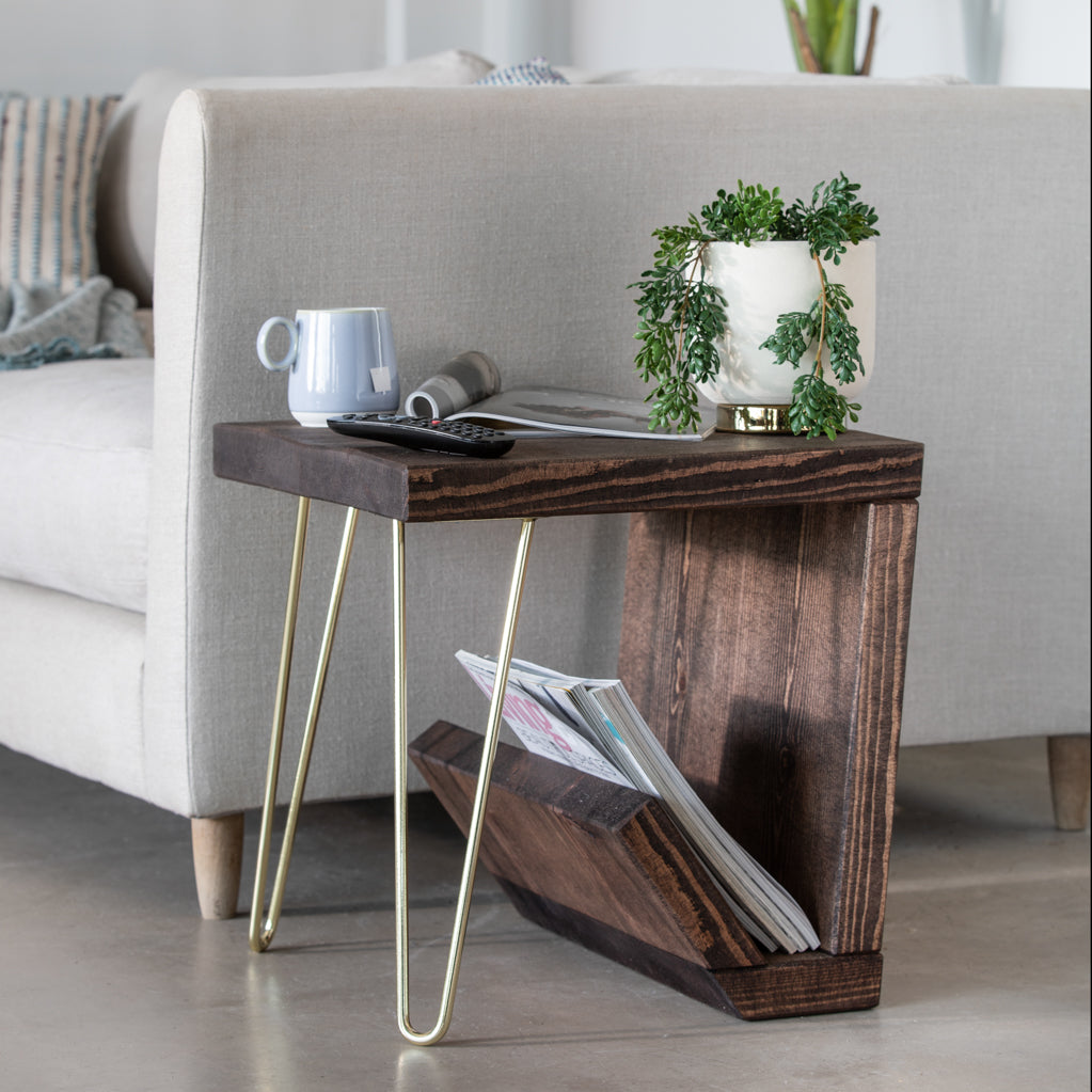 Ouseburn Side Table With Storage -
