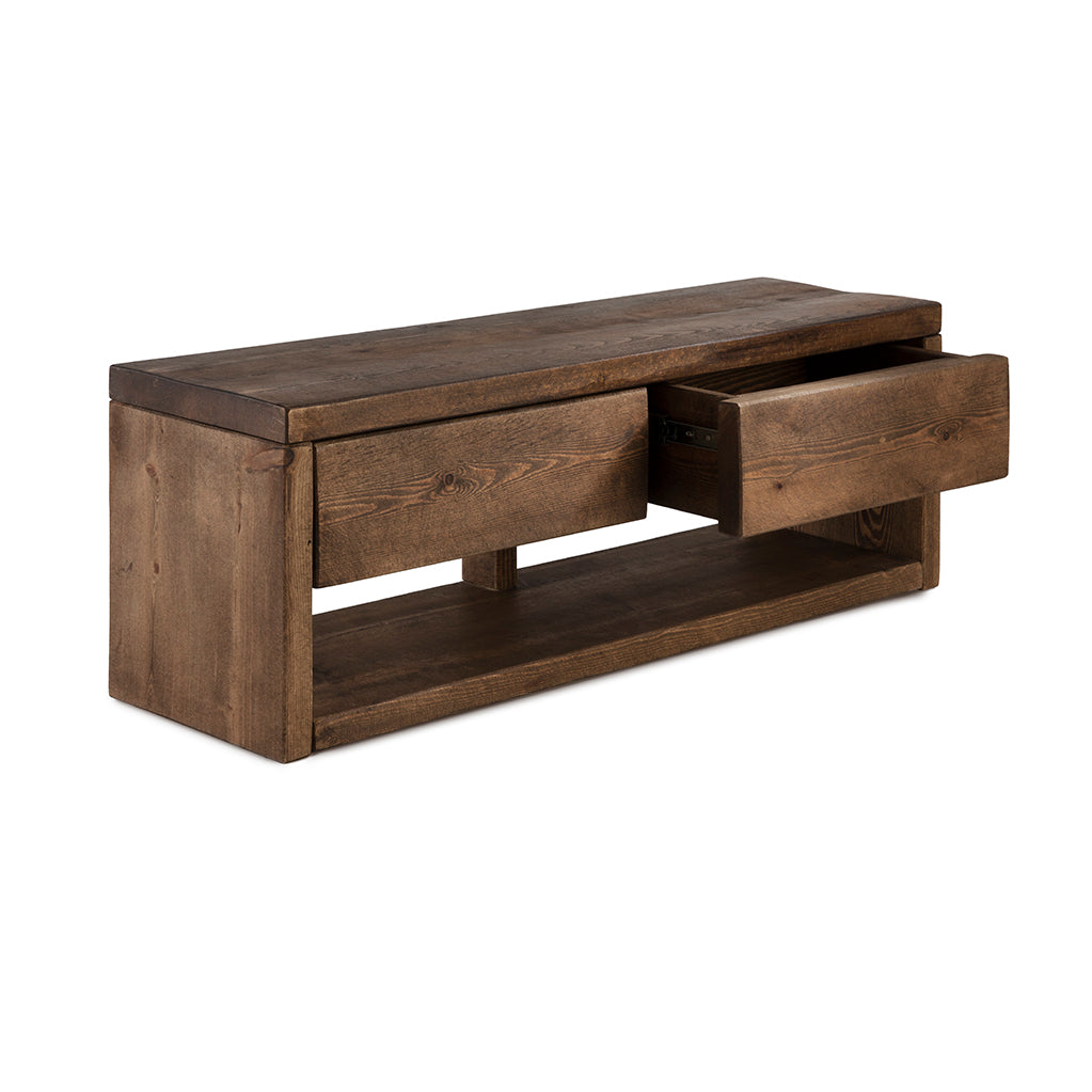 Pandon TV Stand 2 Drawers And Storage - Entertainment Centers & TV Stands