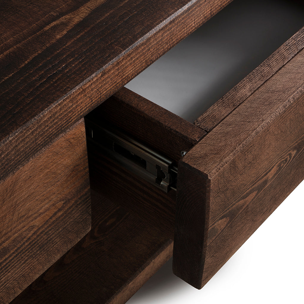 Pandon TV Stand 3 Drawers And Storage - Entertainment Centers & TV Stands