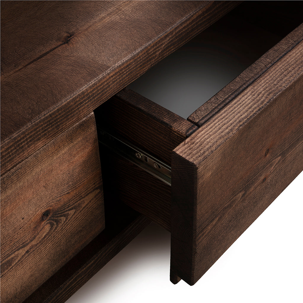 Pandon TV Stand 3 Drawers - Entertainment Centers & TV Stands
