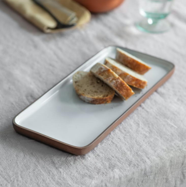 Rectangle Stoneware Plate