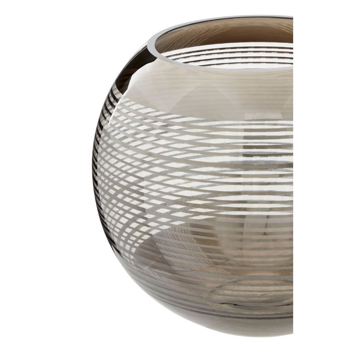Round Metallic Vase