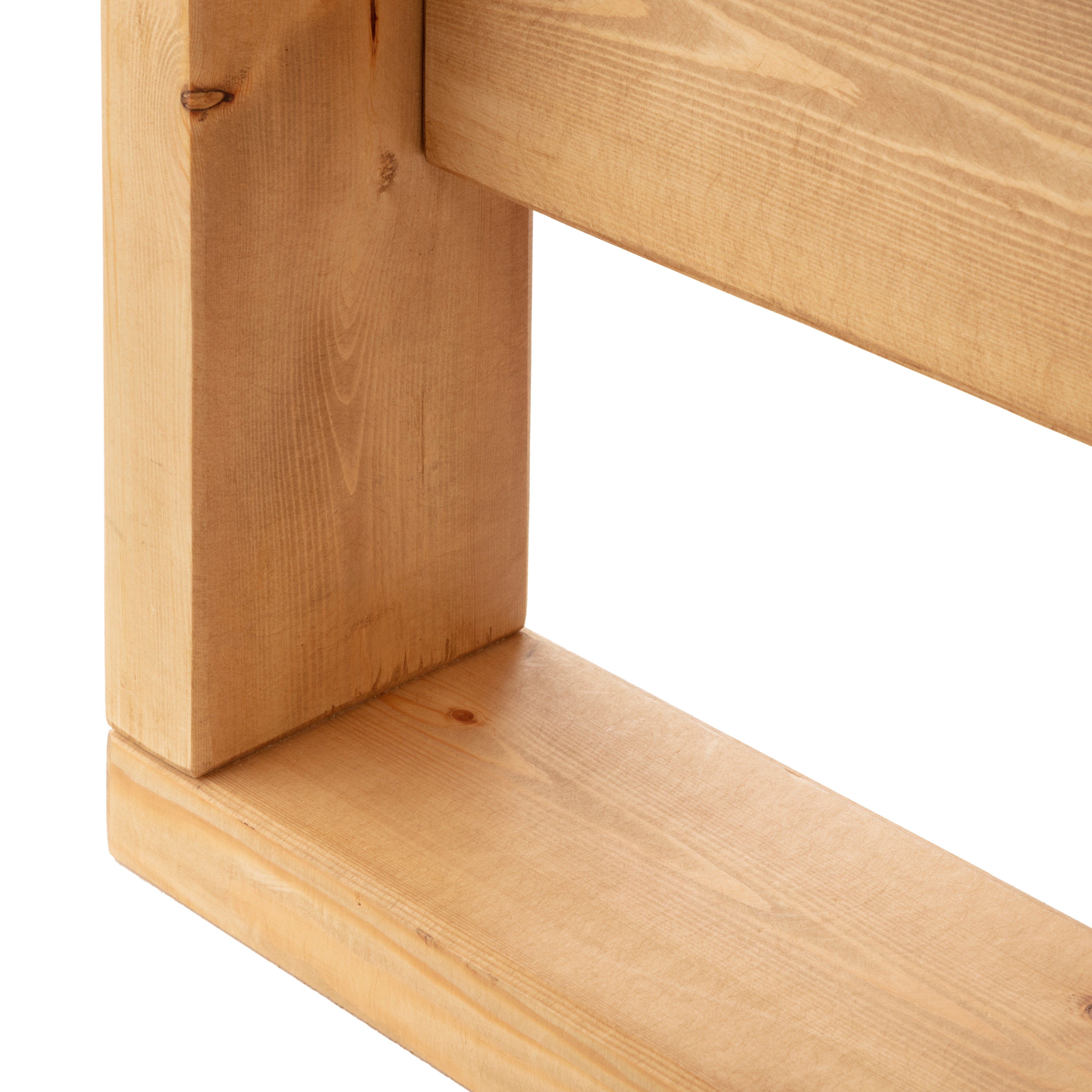 Sandyford Slatted Headboard Bed Frame - Beds & Bed Frames