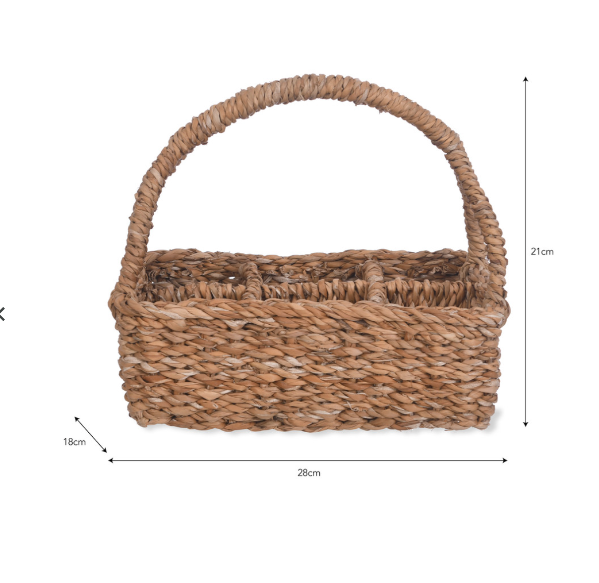 Seagrass Glass Carrier -