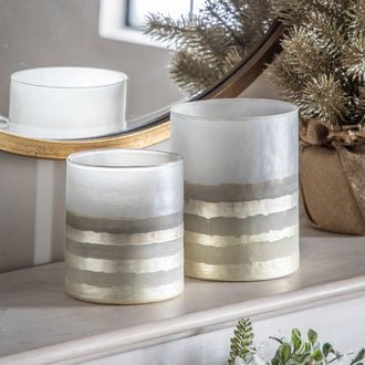Silver Candle Holder -