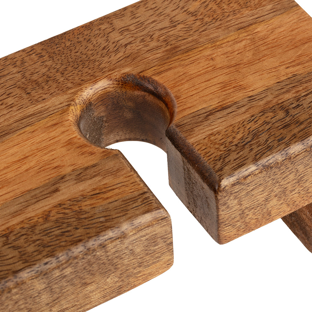 Solid Wood Wine Tasting Paddle - Tableware & Entertaining