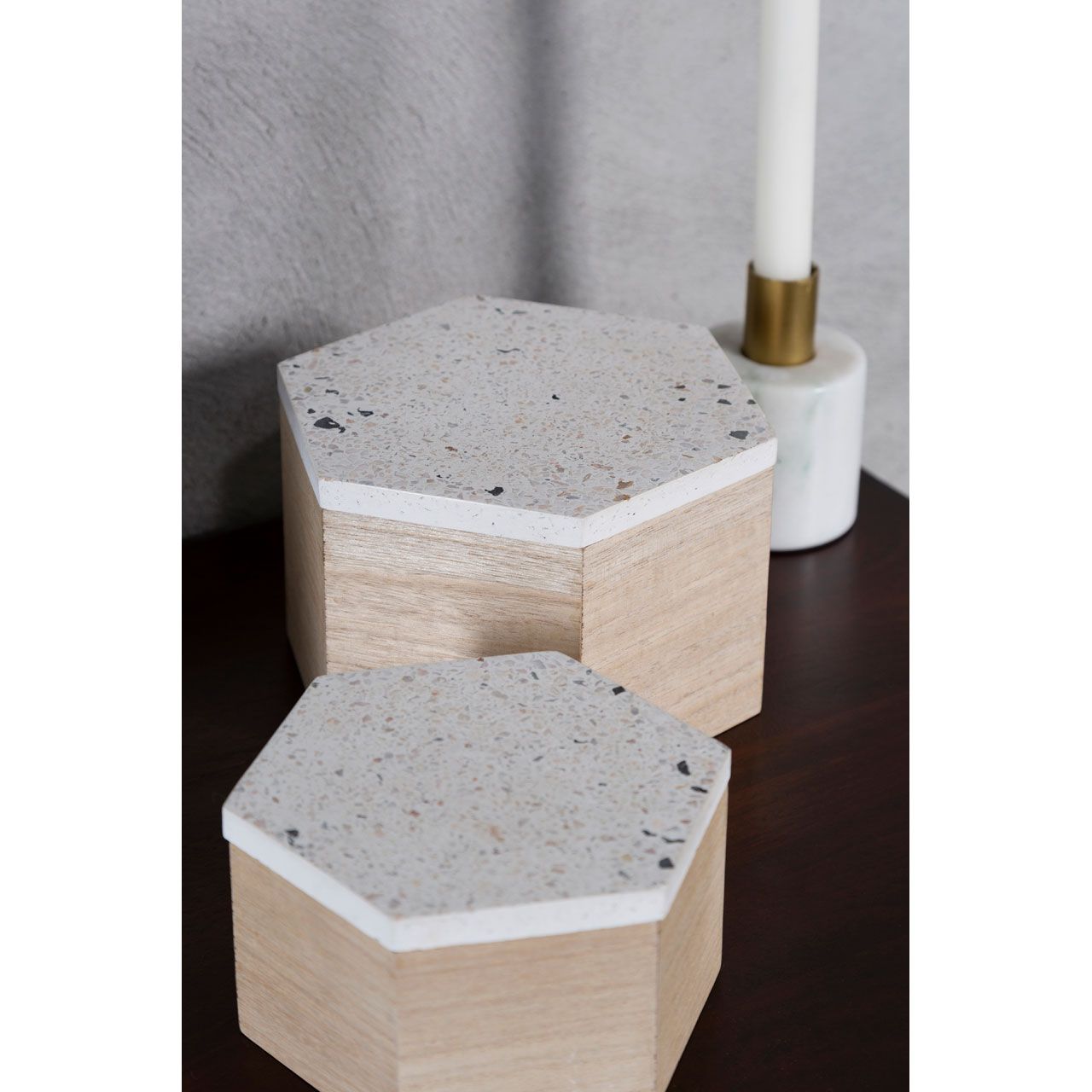 Small Terrazzo Trinket Box - Storage