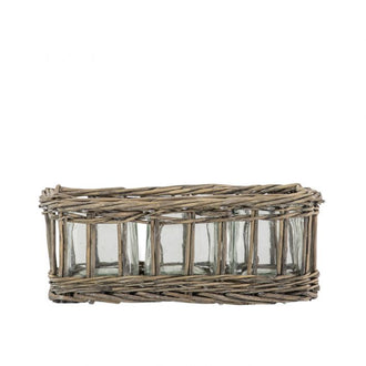 Wicker Candle Holder - Fragrances & Candles