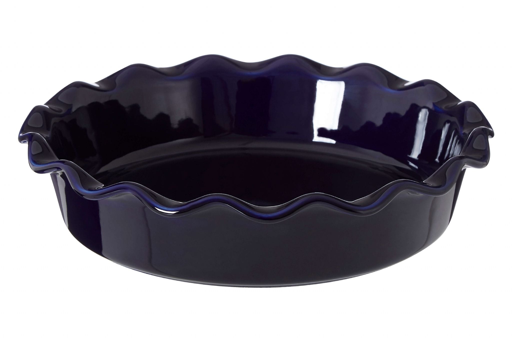 Blue Stoneware Pie Dish - Outlet - Save 20%